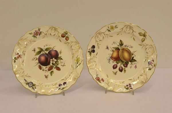 DODICI PIATTI , SEC. XX, ROYAL WORCESTER