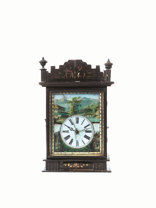 OROLOGIO A PENDOLO, GERMANIA, SECOLO XIX