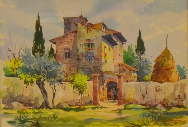Giovanni Ospitali  - Asta MOBILI, DIPINTI, OGGETTI D'ARTE E GIOIELLI - Poggio Bracciolini Casa d'Aste