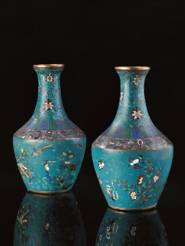 COPPIA DI VASI CINA SEC. XIX