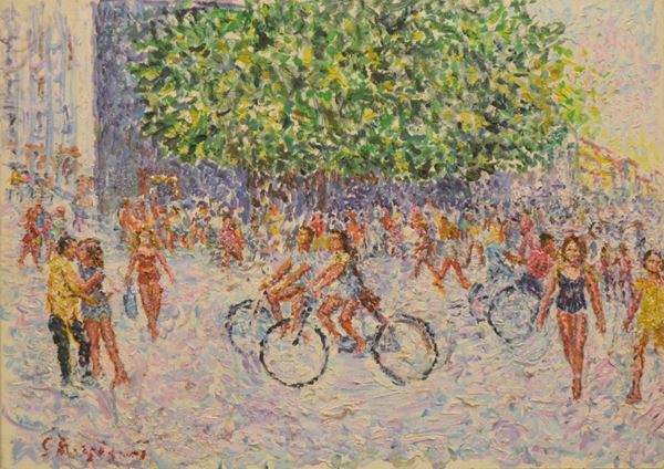 Guido Borgianni  - Asta MOBILI, DIPINTI, OGGETTI D'ARTE E GIOIELLI - Poggio Bracciolini Casa d'Aste