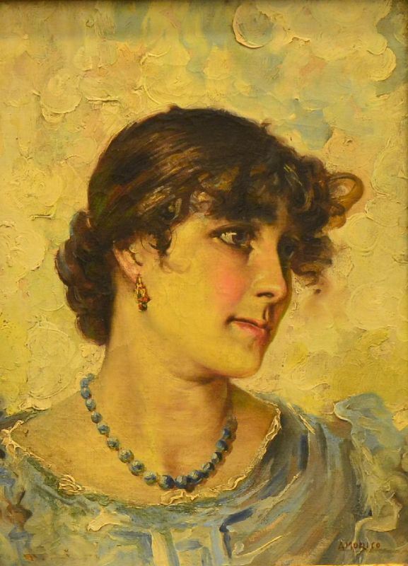 Scuola italiana, inizi sec. XX  - Asta MOBILI, DIPINTI, OGGETTI D'ARTE E GIOIELLI - Poggio Bracciolini Casa d'Aste