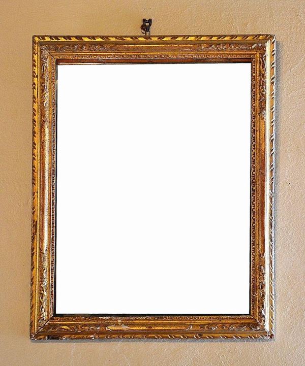 Specchiera, Veneto, sec. XVIII, entro cornice  - Asta MOBILI, DIPINTI, OGGETTI D'ARTE E GIOIELLI - Poggio Bracciolini Casa d'Aste