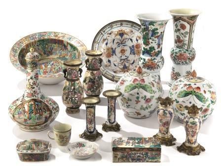 LOTTO DI PORCELLANE, CINA, SECC. XIX-XX  - Asta interni - Poggio Bracciolini Casa d'Aste