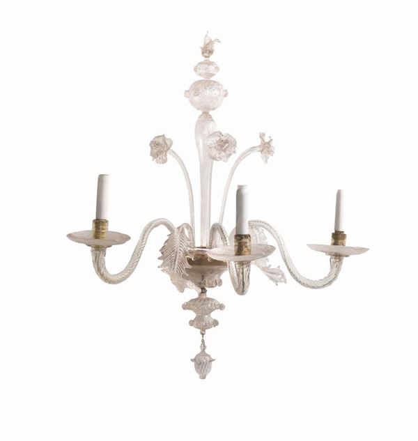 Quattro applique, sec. XIX,  - Asta interni - Poggio Bracciolini Casa d'Aste