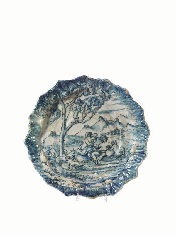 PIATTO REALE, SAVONA, SECOLO XIX  - Asta interni - Poggio Bracciolini Casa d'Aste