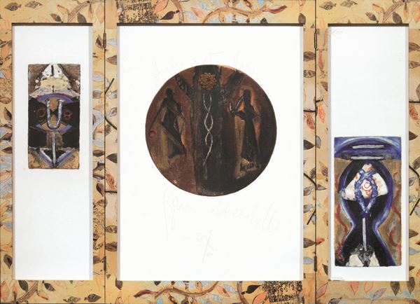 Bruno Ceccobelli  - Asta interni - Poggio Bracciolini Casa d'Aste
