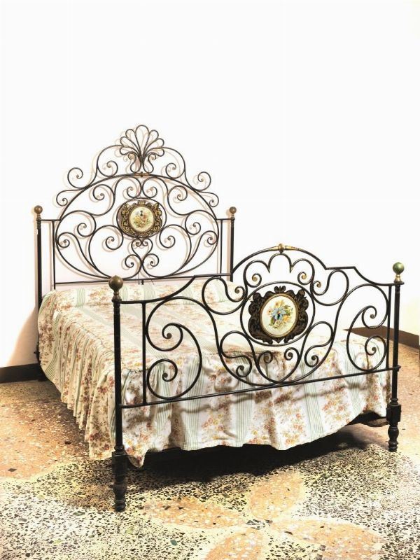 LETTO MATRIMONIALE, TOSCANA, SEC. XVIII