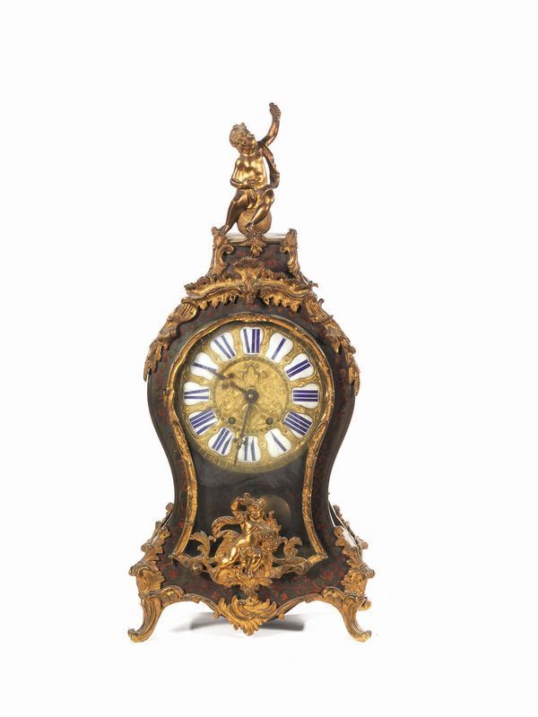 OROLOGIO DA TAVOLO ALLA MANIERA DI ANDRE' CHARLES BOULLE