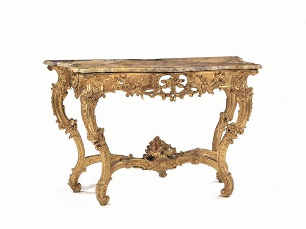 CONSOLE, PIEMONTE, SECOLO XVIII