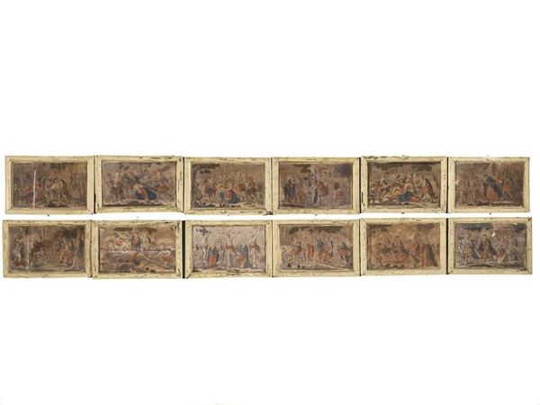 Scuola italiana, sec. XVIII  - Asta interni - Poggio Bracciolini Casa d'Aste