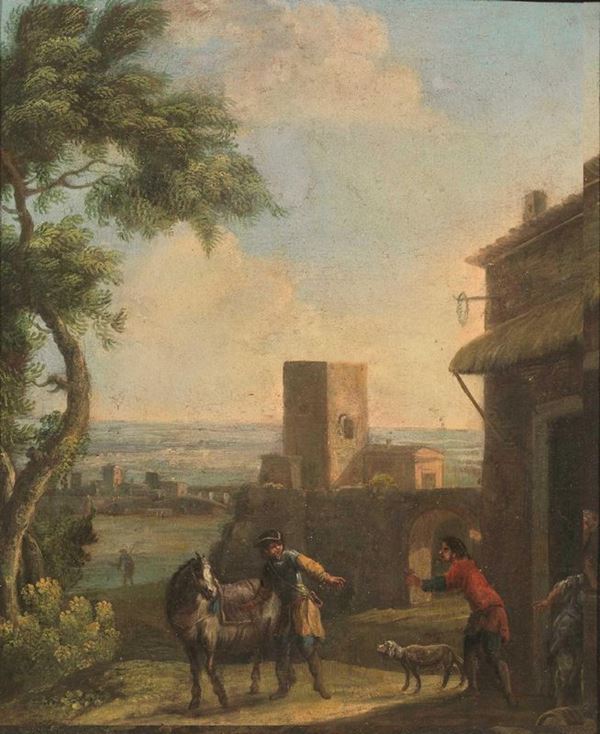 Attribuito a Nicola Viso  - Asta interni - Poggio Bracciolini Casa d'Aste