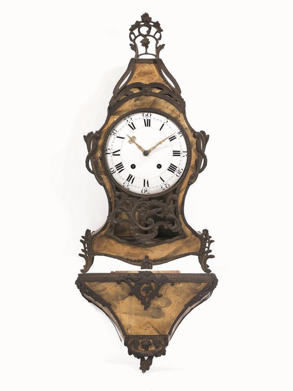 OROLOGIO DA PARETE, SEC. XVIII