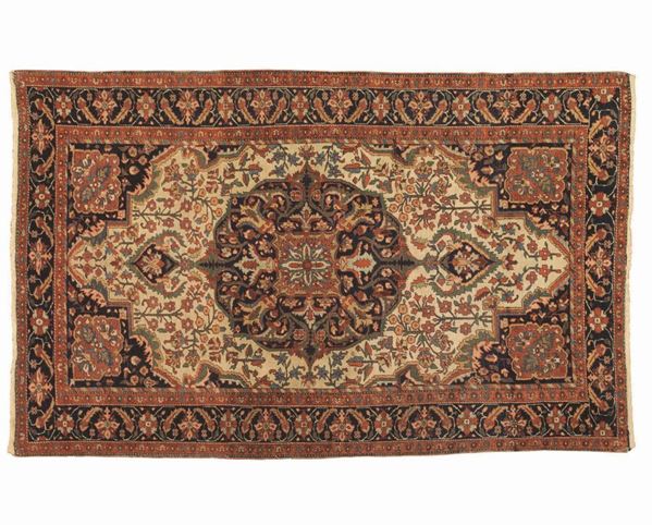 TAPPETO SARUK, PERSIA, MET&Agrave; SEC. XIX