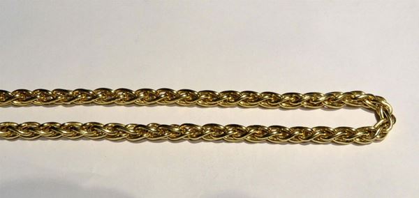 COLLANA IN ORO GIALLO