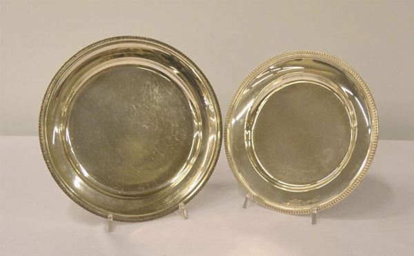 TREDICI PIATTINI , SEC. XX  - Asta GIOIELLI, ARGENTI, ARREDI, DIPINTI - Poggio Bracciolini Casa d'Aste
