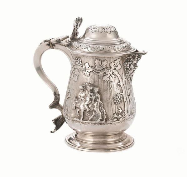 TANKARD, LONDRA, 1787, ARGENTIERE WILLIAMM BENNETT&nbsp;&nbsp;&nbsp;&nbsp;&nbsp;&nbsp;&nbsp;&nbsp;&nbsp;&nbsp;&nbsp;&nbsp;&nbsp;&nbsp;&nbsp;&nbsp;&nbsp;&nbsp;&nbsp;&nbsp;&nbsp;&nbsp;&nbsp;&nbsp;