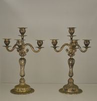 COPPIA DI CANDELABRI, SECOLO XX