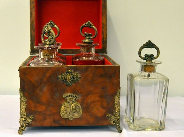 QUATTRO BOTTIGLIE ,PORTALIQUORE , SEC. XX