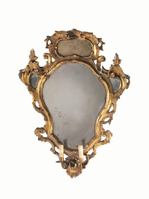 QUATTRO SPECCHIERE A VENTOLA, LOMBARDIA, INIZI SEC. XVIII