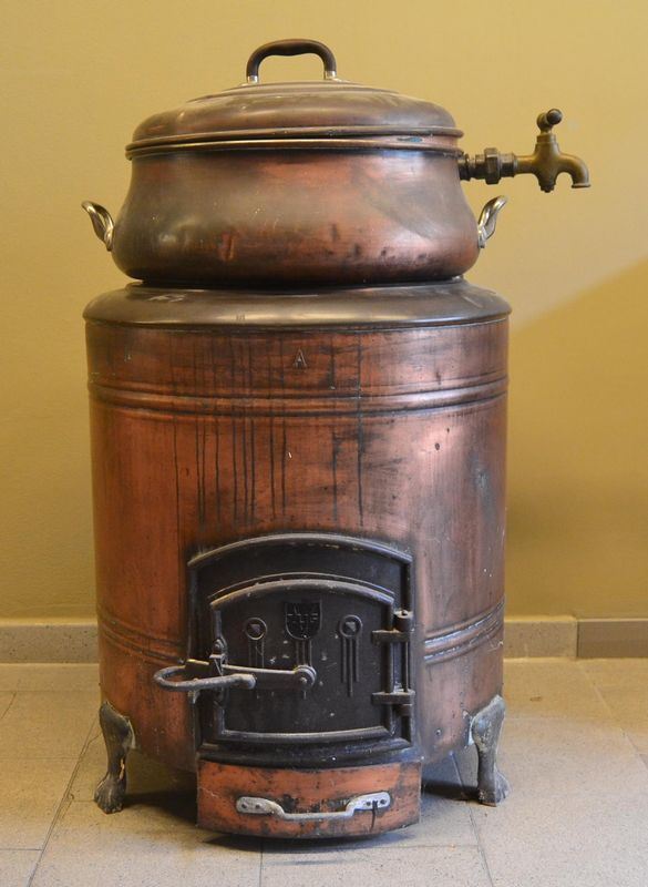 Lavabiancheria, sec. XIX, in rame,  - Asta GIOIELLI, ARGENTI, ARREDI, DIPINTI - Poggio Bracciolini Casa d'Aste