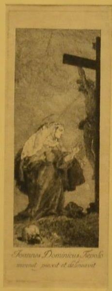 Giovanni Domenico Tiepolo  - Asta GIOIELLI, ARGENTI, ARREDI, DIPINTI - Poggio Bracciolini Casa d'Aste