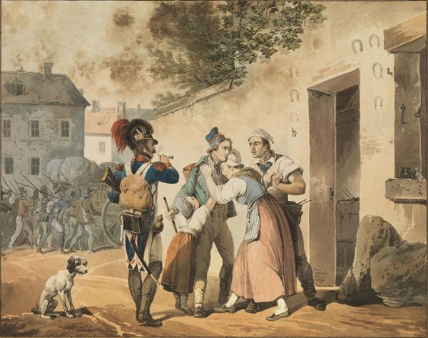 Kollmann, Carl Ivanovitch  - Asta GIOIELLI, ARGENTI, ARREDI, DIPINTI - Poggio Bracciolini Casa d'Aste