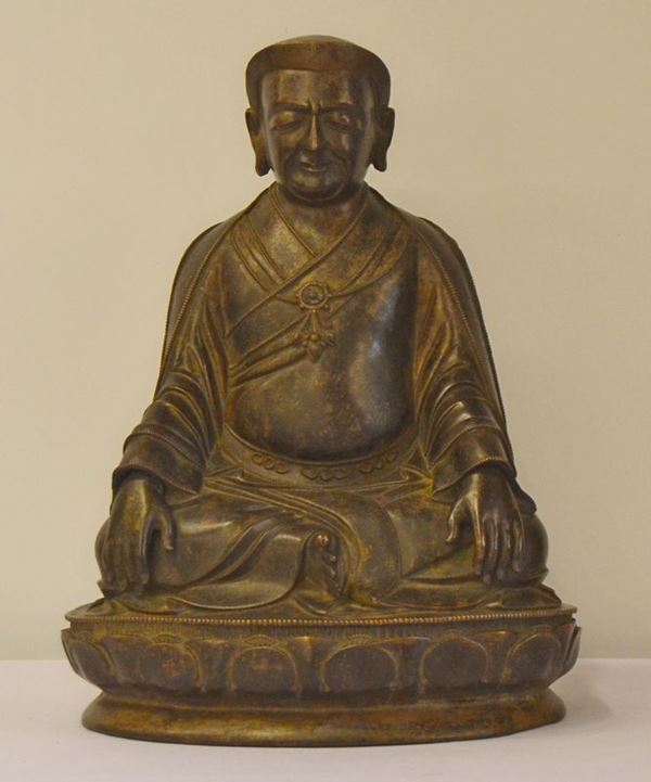 Scultura, inizi sec. XX, in bronzo,