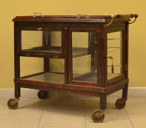 Carrello portavivande, inizi sec. XX, manifattura