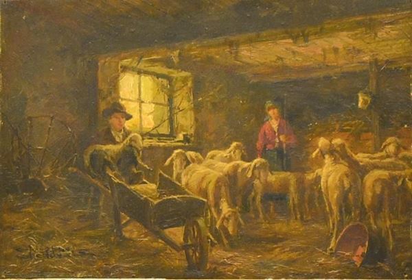 Giuseppe Gheduzzi  - Asta GIOIELLI, ARGENTI, ARREDI, DIPINTI - Poggio Bracciolini Casa d'Aste
