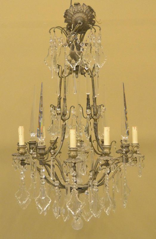 Lumiera, inizi sec. XX, in metallo lavorato,