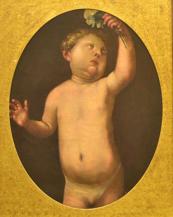 Scuola italiana, sec. XX  - Asta GIOIELLI, ARGENTI, ARREDI, DIPINTI - Poggio Bracciolini Casa d'Aste