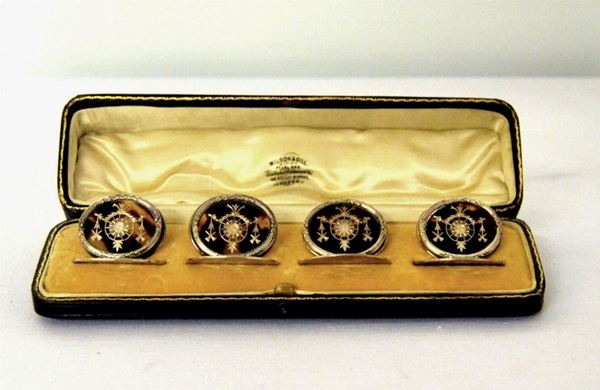 QUATTRO SEGNAPOSTI , BIRMINGHAM 1910  - Asta ANTIQUARIATO, COLLEZIONISMO, GIOIELLI - Poggio Bracciolini Casa d'Aste
