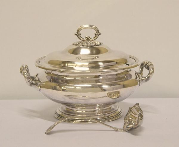 ZUPPIERA, SHEFFIELD, FINE SEC. XIX  - Asta ANTIQUARIATO, COLLEZIONISMO, GIOIELLI - Poggio Bracciolini Casa d'Aste