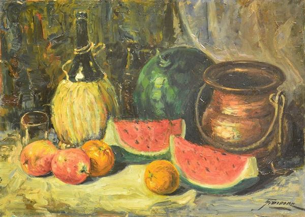 Scuola italiana, sec. XX  - Asta ANTIQUARIATO, COLLEZIONISMO, GIOIELLI - Poggio Bracciolini Casa d'Aste