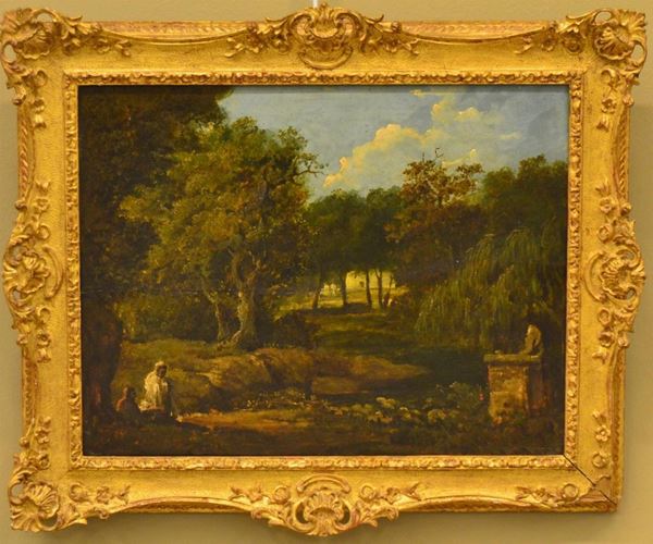 Scuola italiana, sec. XIX  - Asta ANTIQUARIATO, COLLEZIONISMO, GIOIELLI - Poggio Bracciolini Casa d'Aste