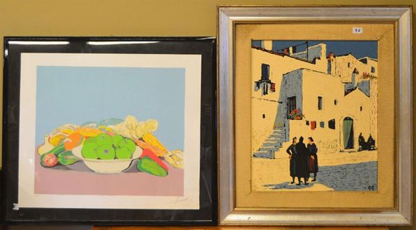 Mario Titi                                                                  - Asta DIPINTI  MOBILI  OGGETTI D'ARTE - Poggio Bracciolini Casa d'Aste