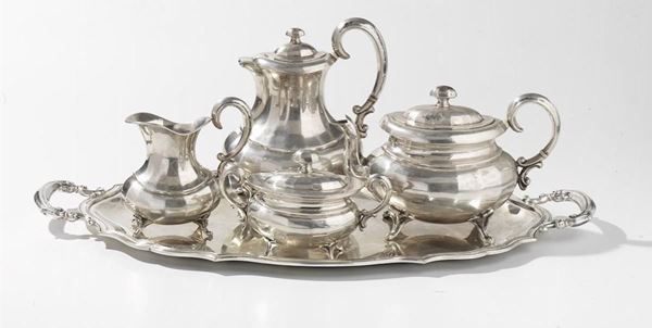 SERVITO DA TE' E CAFFE, SECOLO XX  - Asta INTERNI - Poggio Bracciolini Casa d'Aste