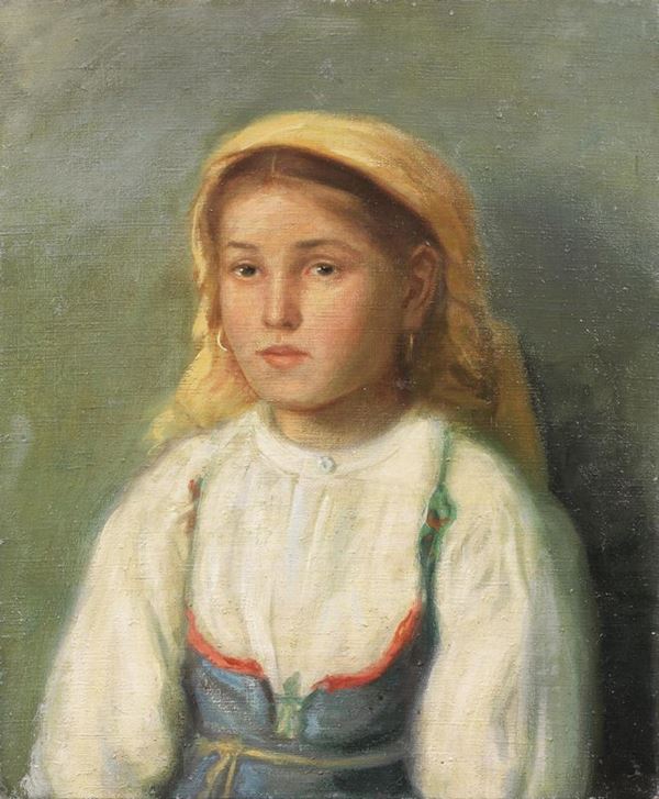 Scuola italiana degli inizi del sec. XX  - Asta INTERNI - Poggio Bracciolini Casa d'Aste