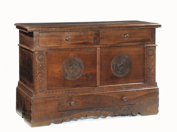 Credenza, Spagna, sec. XVIII
