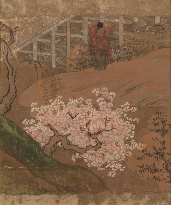 QUATTRO DIPINTI, CINA, SEC. XIX