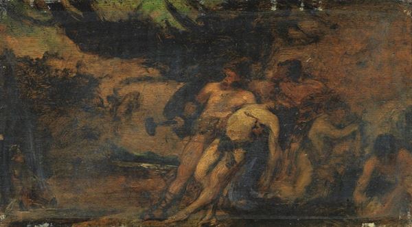 Maniera di Mih&aacute;ly Munk&aacute;csy  - Asta INTERNI - Poggio Bracciolini Casa d'Aste