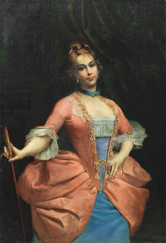 Scuola del sec. XIX  - Asta INTERNI - Poggio Bracciolini Casa d'Aste