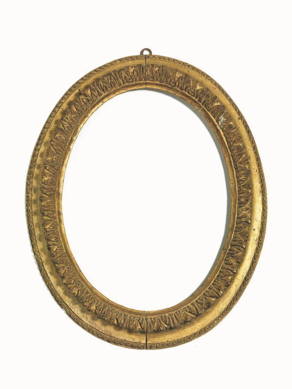 PICCOLA CORNICE, TOSCANA, FINE SECOLO XVIII  - Asta INTERNI - Poggio Bracciolini Casa d'Aste