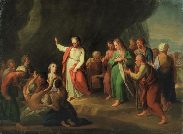 Scuola nordica, sec. XIX  - Asta INTERNI - Poggio Bracciolini Casa d'Aste