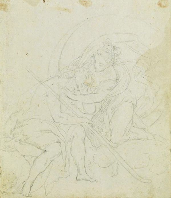 Quattro disegni di scuola italiana