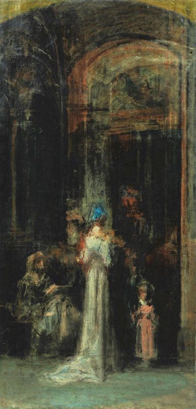 Scuola del sec. XIX  - Asta INTERNI - Poggio Bracciolini Casa d'Aste
