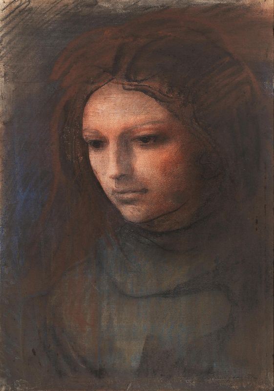 Pietro Annigoni  - Asta INTERNI - Poggio Bracciolini Casa d'Aste