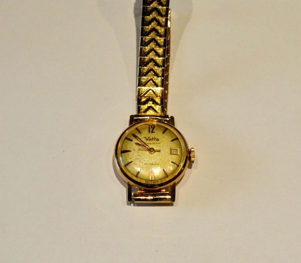 OROLOGIO DA POLSO PER SIGNORA IN ORO GIALLO