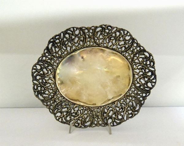 VASSOIO, SEC.XX  - Asta ANTIQUARIATO, COLLEZIONISMO, GIOIELLI - Poggio Bracciolini Casa d'Aste
